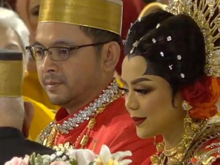 Sah! Cucu Soeharto Danny Rukmana Resmi Nikahi Pramugari Raiyah