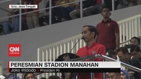 VIDEO: Jokowi Resmikan Stadion Manahan Solo