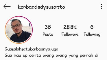 Heboh Skandal Psikolog Mesum, Ini Akun IG Kumpulan Korban Dedy Susanto