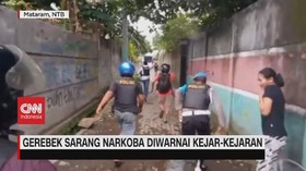 VIDEO: Gerebek Sarang Narkoba Diwarnai Kejar-kejaran