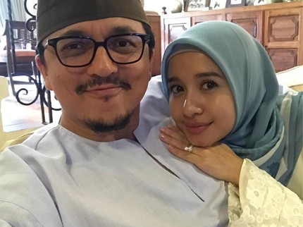 Melihat Kembali Postingan Terakhir Laudya Cynthia Bella Bersama Suami di FB