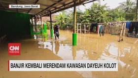 VIDEO: Banjir Kembali Merendam Kawasan Dayeuh Kolot
