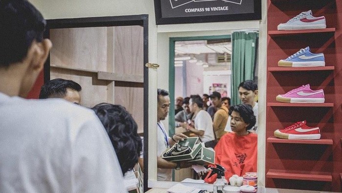 Sepatu Compass, Brand Lokal Incaran para Sneakerhead di Urban Sneaker Society (USS) 2019!