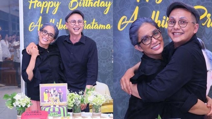 Merayakan Ulang Tahun ke-33, Andhika Pratama dan Istri Kompak Tampil ala Kakek-Nenek!