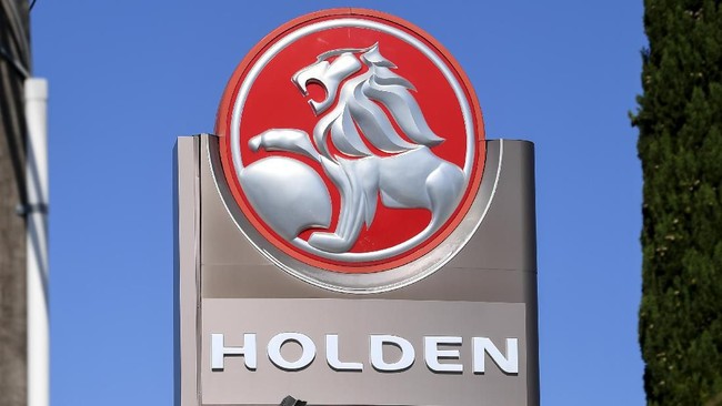 Logo merek Australia, Holden.

A sign for a Holden dealership is pictured in Melbourne on February 17, 2020. - General Motors announced on February 17 it would scrap struggling Australian car brand Holden, with engineering, design and sales operations to be wound down in the coming months. (Photo by William WEST / AFP)