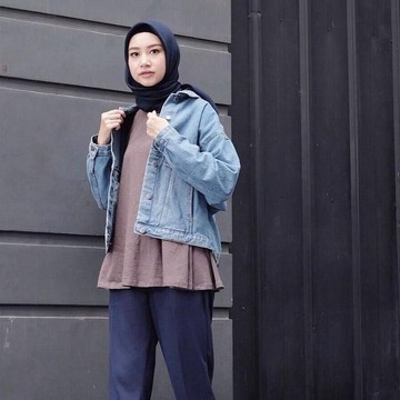 Hijab Style Casual Ala Bahjatine yang Cocok Kamu Tiru!