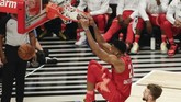 FOTO: Tim LeBron, Bintang Juara di NBA All Star 2020 Tim LeBron menang tipis atas Tim Giannis dalam NBA All Star 2020 di United Center, Chicago, Senin (17/2) pagi WIB.