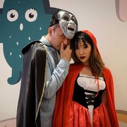 Potret Gisel & Wijaya Saputra yang Makin Nempel Rayakan Halloween Bareng Gempi