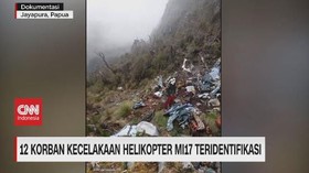 VIDEO: 12 Korban Kecelakaan Helikopter MI17 Teridentifikasi