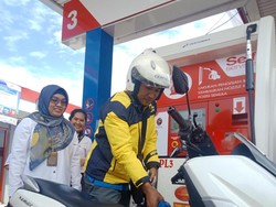 Warga Kab Bandung Bisa Isi Bensin Self Service dan Bayar Nontunai