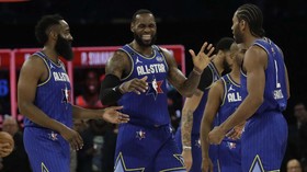 FOTO: Tim LeBron, Bintang Juara di NBA All Star 2020