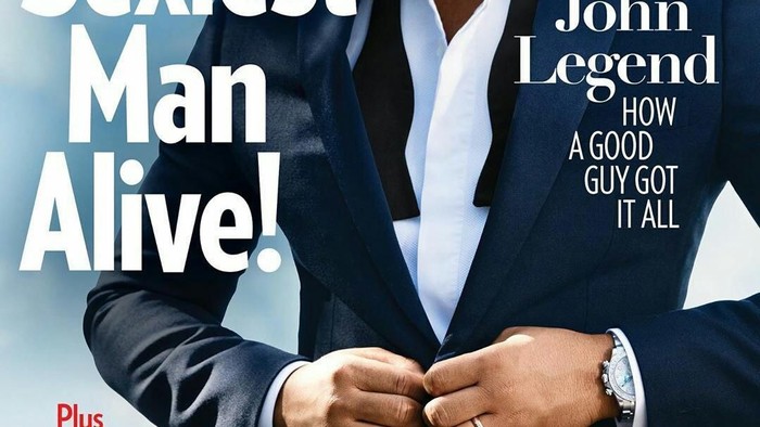 Mendapat Gelar Pria Terseksi Sedunia, Intip Gaya Berpakaian John Legend