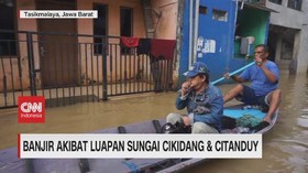 VIDEO: Banjir Akibat Luapan Sungai Cikidang & Citanduy