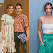 Gaya Fashion Ayu Ting Ting & Nia Ramadhani Saat Fashion Show Ivan Gunawan