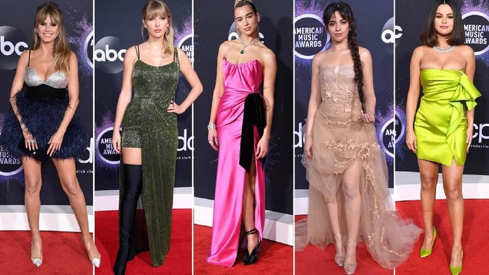 Mengintip Busana Selena Gomez sampai Agnez Mo di American Music Award 2019!