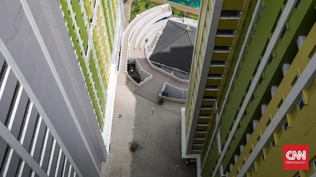 FOTO: Rusunawa Pasar Rumput Siap Dihuni