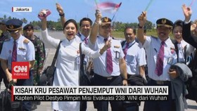VIDEO: Kisah Kru Pesawat Penjemput WNI dari Wuhan