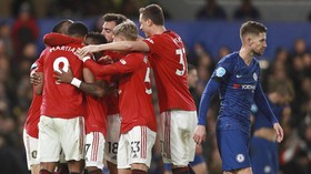FOTO: VAR Bantu MU Kalahkan Chelsea
