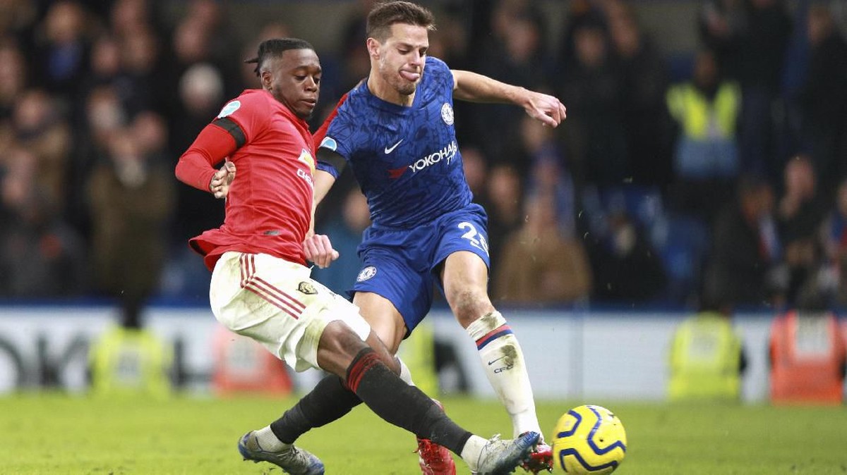 FOTO: VAR Bantu MU Kalahkan Chelsea