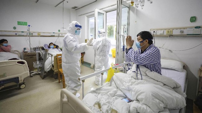 Puluhan ribu penduduk China dinyatakan sembuh dari virus corona. Kesibukan di sejumlah rumah sakit darurat mulai berkurang.