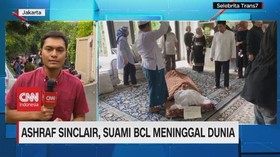 VIDEO: Jenazah Ashraf Sinclair Tiba di Rumah Duka