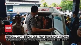 VIDEO: Mengaku Dapat Bisikan Gaib, Ayah Bunuh Anak Kandung