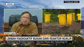 VIDEO: Limbah Radioaktif Bukan dari Reaktor Nuklir