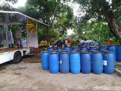 Pembersihan Limbah Radioaktif di Tangsel Dilanjut Besok, 199 Drum Diangkut