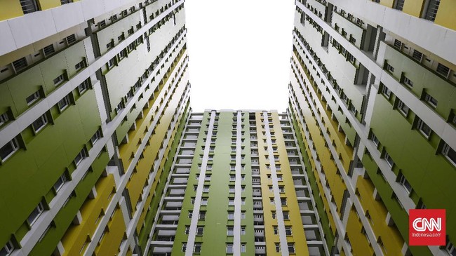 Kementerian PUPR menyelesaikan pembangunan 196 tower rumah susun (rusun) yang terdiri dari 7.075 unit hunian sepanjang 2021.