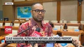 VIDEO: Claus Wamafma, Putra Papua Jadi Direksi Freeport