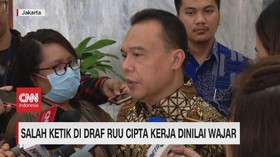 VIDEO: Salah Ketik di Draf RUU Cipta Kerja Dinilai Wajar