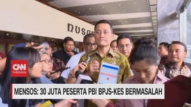 VIDEO - Mensos: 30 Juta Peserta PBI BPJS-Kes Bermasalah
