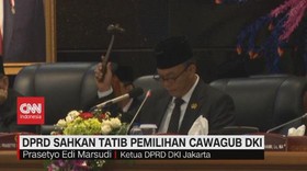 VIDEO: Tatib Pemilihan Cawagub DKI DIsahkan