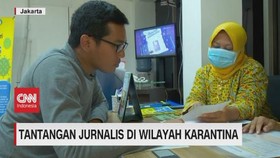 VIDEO; Tantangan Jurnalis di Wilayah Karantina