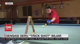VIDEO: Sensasi Seru 'Trick Shot' Biliar
