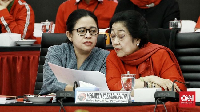 Ketum PDIP Megawati Soekarnoputri mengaku sudah 1 tahun 9 bulan 'di-lockdown' oleh Ketua DPR Puan Maharani selama pandemi Covid-19.