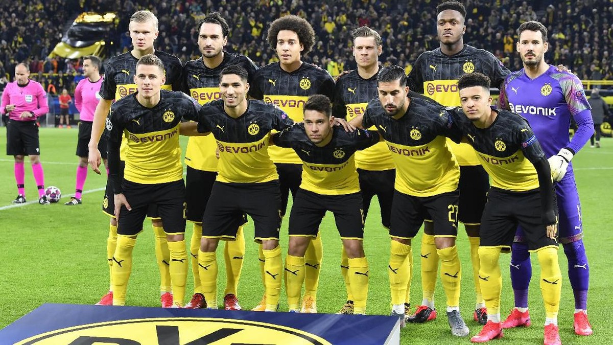 FOTO: Haaland 'Mengamuk', Dortmund Tekuk PSG