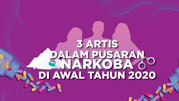 Infografis: 3 Artis Dalam Pusaran Narkoba di Awal Tahun 2020