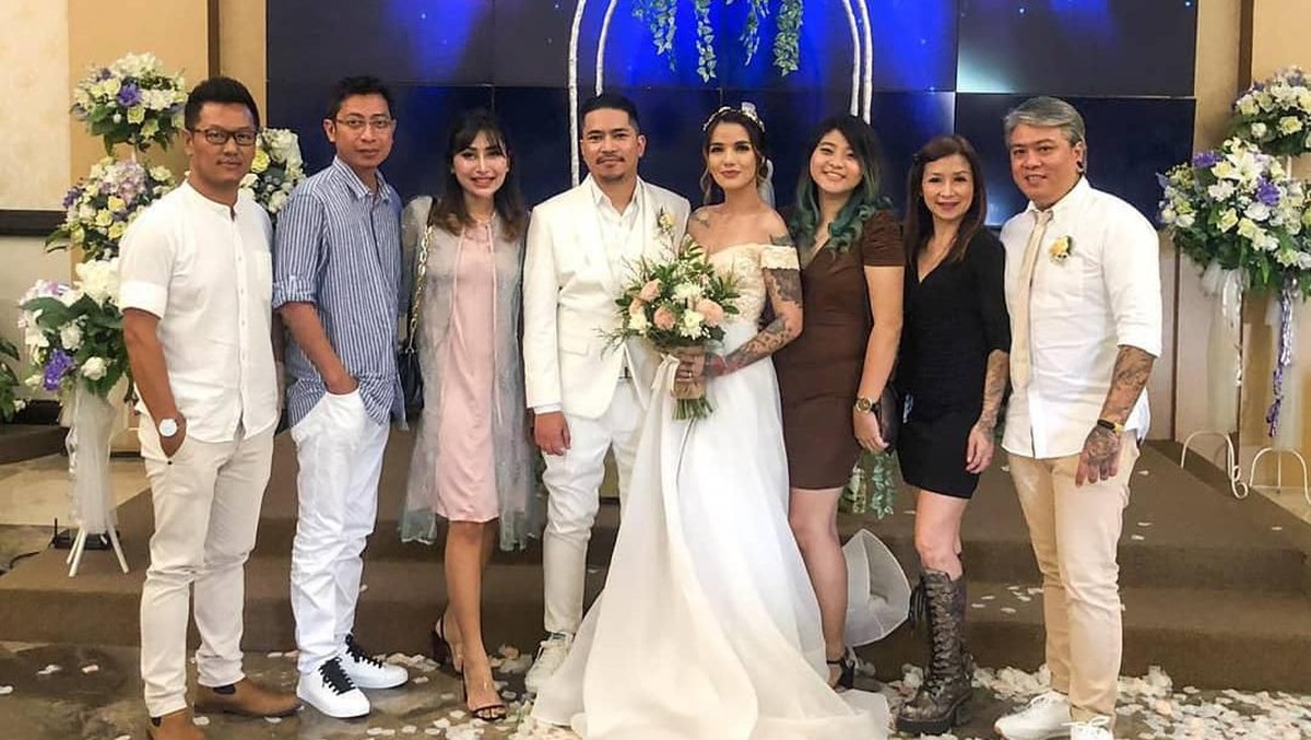 Begini lima potret pernikahan Sheila Marcia dan sang kekasih&comma; Dimas Akira di Bali&comma; Kamis &lpar;20&sol;2&rpar;&period;