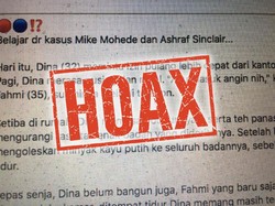 Hoax Angin Duduk Bawa-bawa Ashraf Sinclair dan Mike Mohede, Ini Faktanya