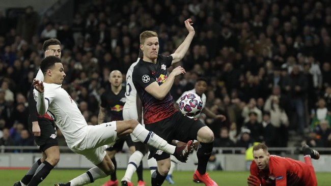 Berikut jadwal siaran langsung Liga Champions antara RB Leipzig vs Tottenham Hotpsur di leg kedua babak 16 besar.