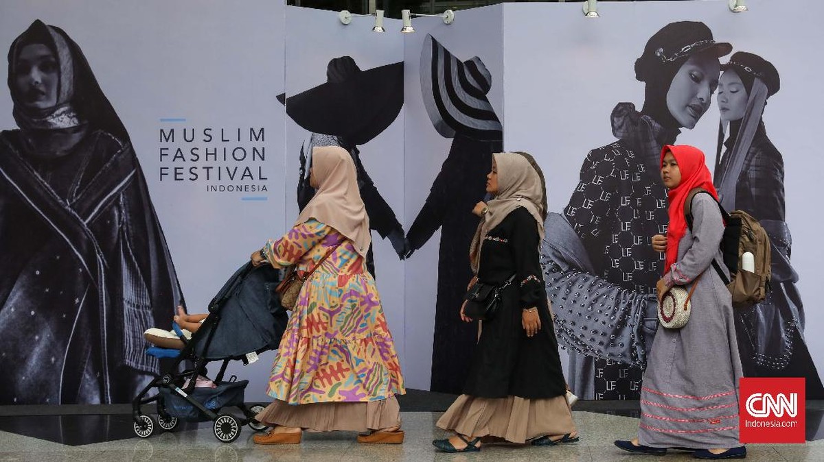 FOTO: Membidik 'Cuan' Lewat Bisnis Fashion Muslim