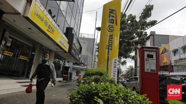 BTN mencatat penurunan laba hingga 40 persen menjadi Rp768 miliar pada semester I 2020.