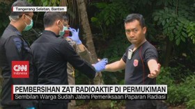 VIDEO: 9 Warga Jalani Pemeriksaan Paparan Radiasi