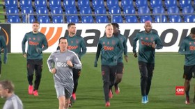 VIDEO: Pertemuan Pertama Ajax vs Getafe di Liga Champions