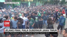 VIDEO: Hanya 1 Jam, 26 Ribu Tiket Final Piala Gubernur Ludes