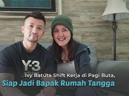 Ivy Batuta Shift Kerja di Pagi Buta, Suami Siap Jadi Bapak Rumah Tangga