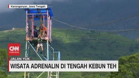 VIDEO: Wisata Adrenalin di Tengah Kebun Teh