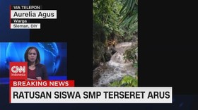 VIDEO - Warga: Siswa Memang Disuruh Turun ke Sungai