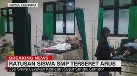 VIDEO: Ratusan Siswa Terseret Arus, 5 Tewas 5 Belum Ditemukan